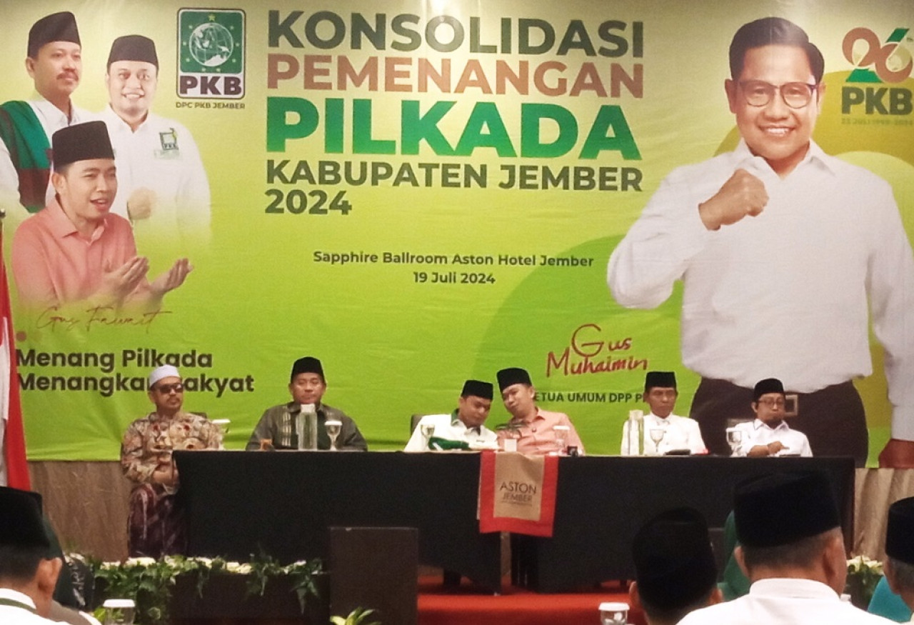 Ketua PKB Jember Duduk Bareng Gus Fawait saat Konsolidasi, Siap Bacawabup?