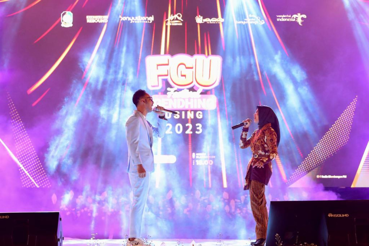 Festival musik daerah Banyuwangi. (Foto: Humas Pemkab Banyuwangi for jatimnow.com)