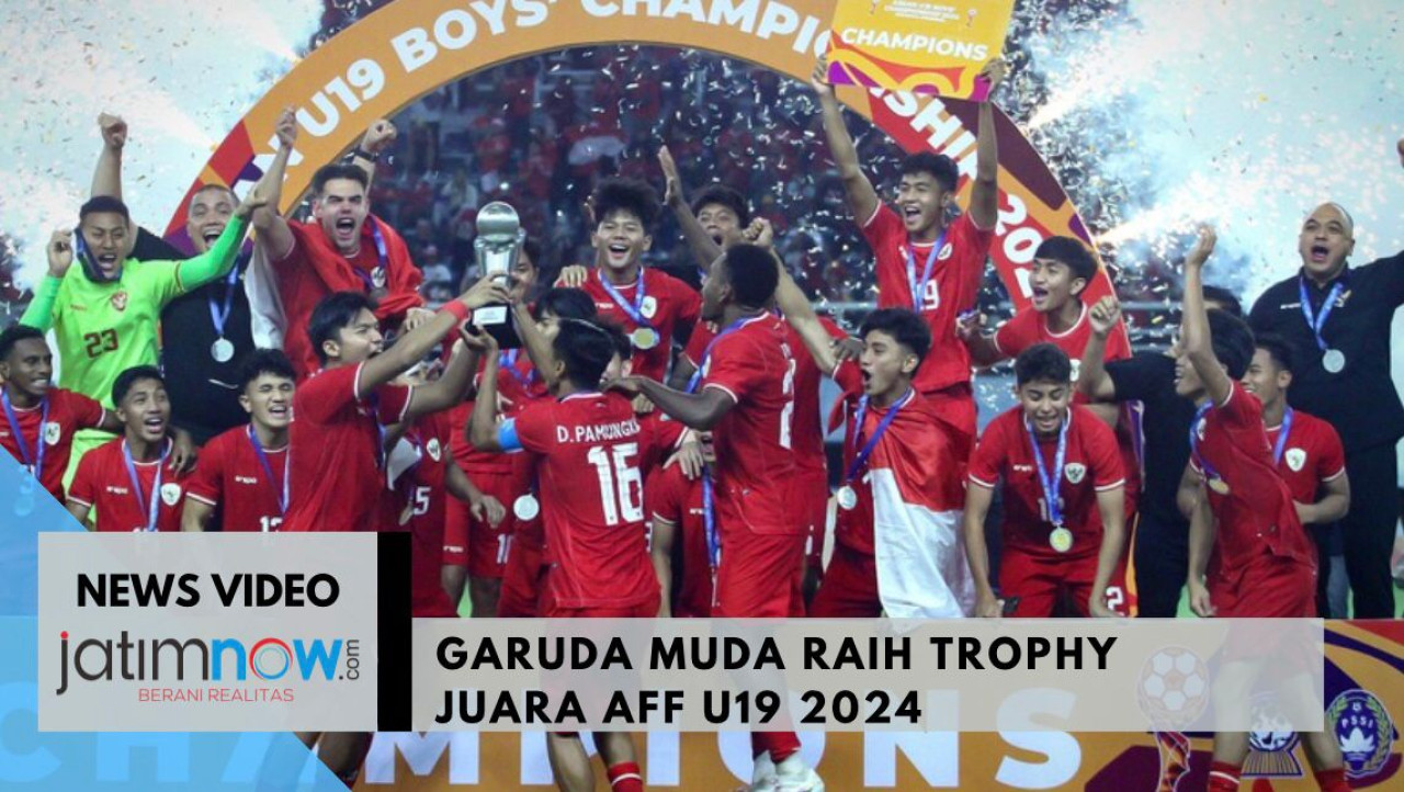 Video: Garuda Muda Raih Trophy Juara AFF U19 2024