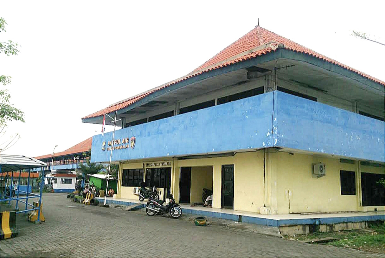 Kantor Satpolairud Polres Bangkalan. (Foto: Fathor Rahman/jatimnow.com)