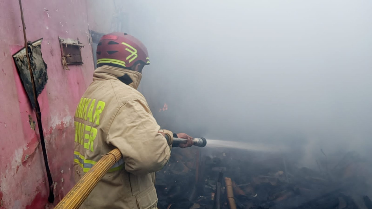 Rumah Terbakar di Jember, 1 Penghuni Terpanggang