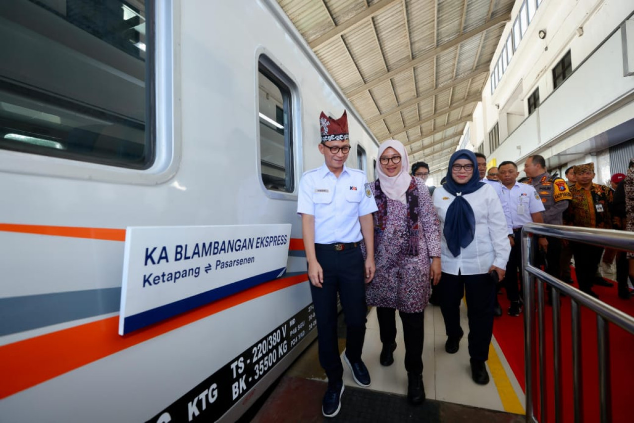 Peresmian peluncuran Blambangan Express. (Foto: Humas Pemkab Banyuwangi)