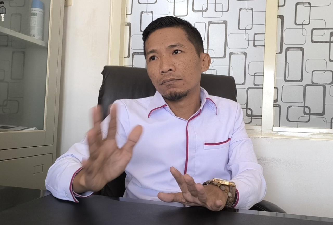 Komisioner KPU Bangkalan, Bahiruddin. (Foto: Fathor Rahman/jatimnow.com)