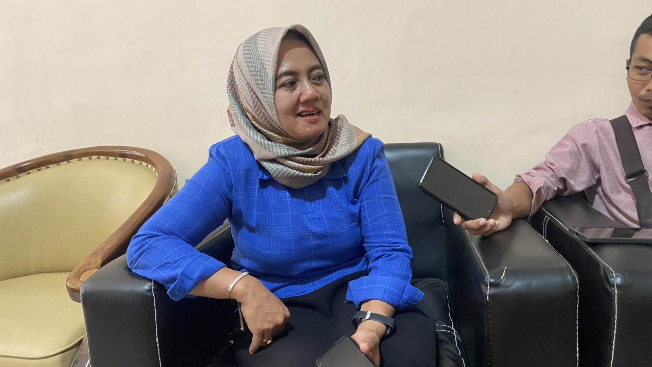 Komisioner KPU Ponorogo, Khusnul Khotimah (Ahmad Fauzani/jatimnow.com)