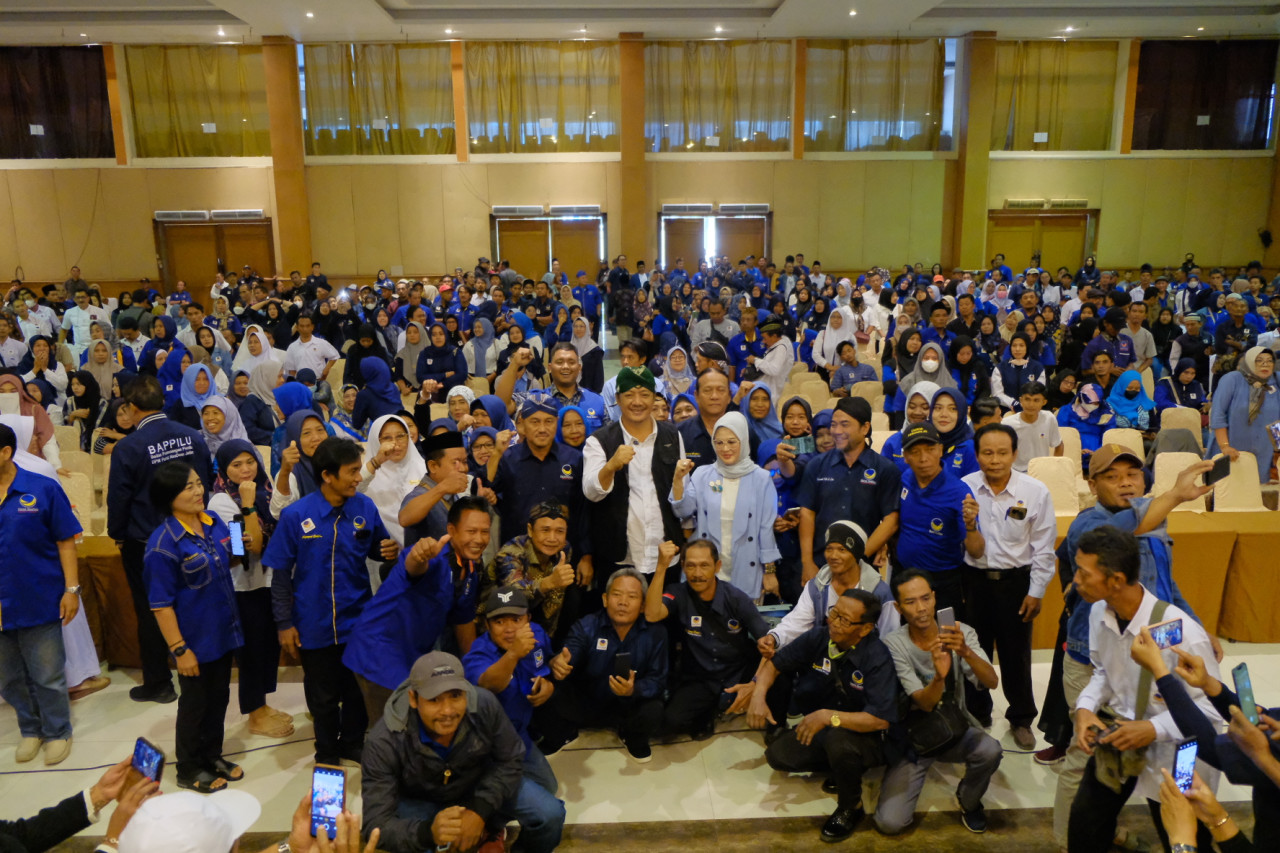 NasDem Target Kemenangan 70 Persen Pasangan Deny-Mudawamah di Pilbup Kediri