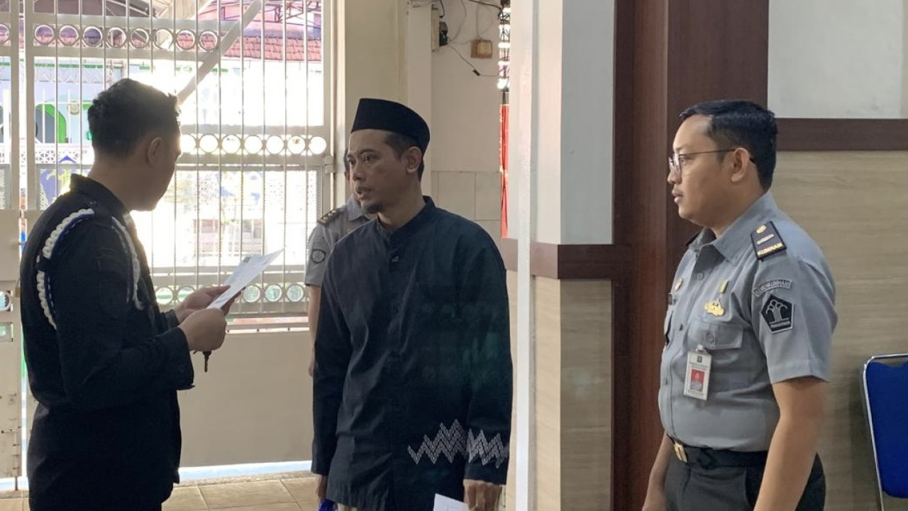 Napi teroris bebas dari Lapas Kediri. (Foto: Lapas Kediri/jatimnow.com)