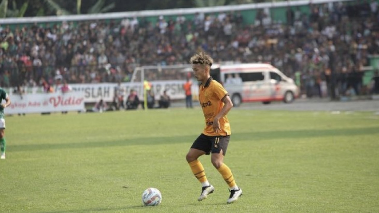 Potret Noriki saat bersama PSDS Deli Serdang. (Instagram: Noriki Akada/jatimnow.com)