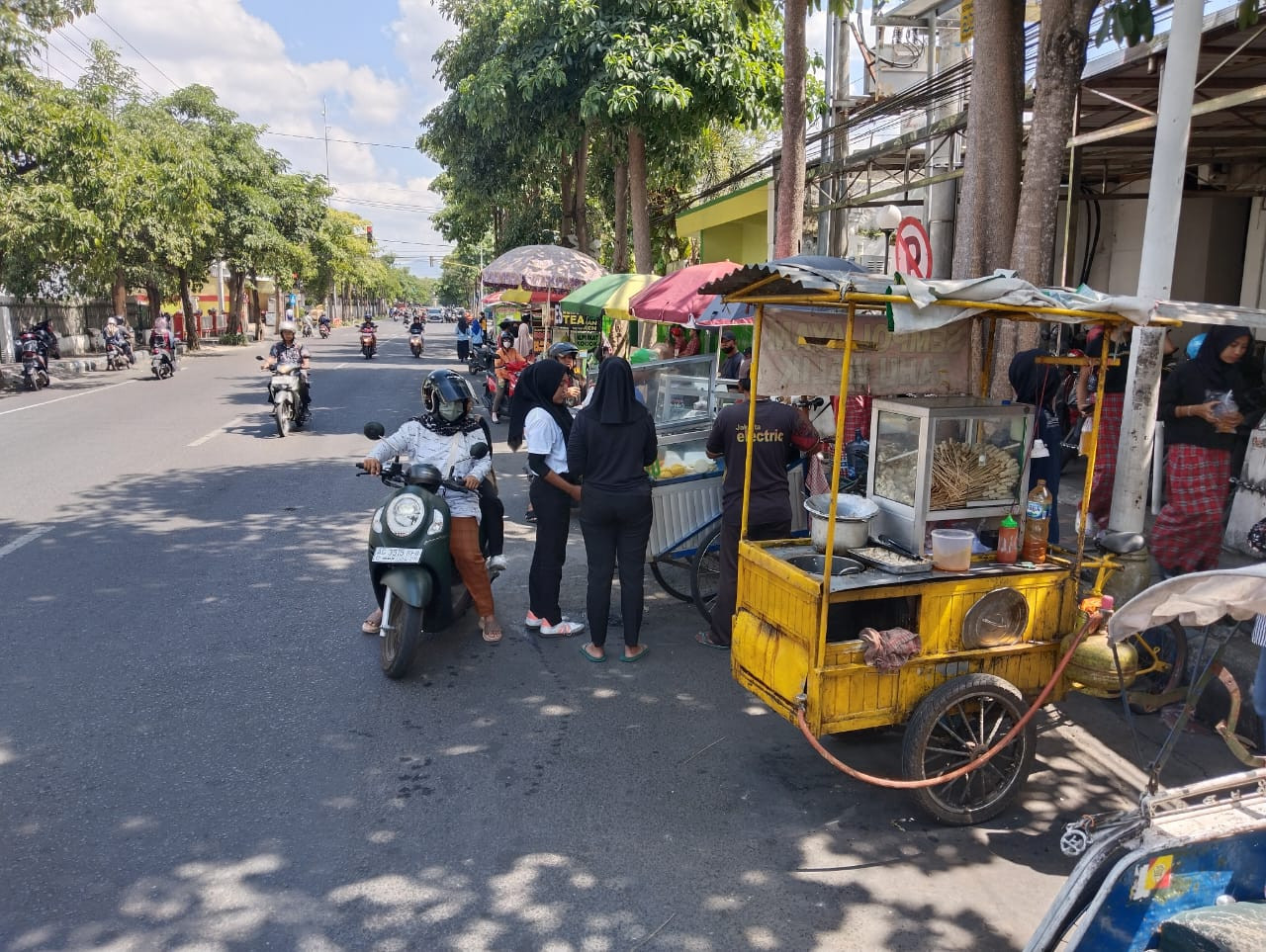 Besok Satpol PP Tulungagung Tertibkan PKL di Ruas Jalan Ini