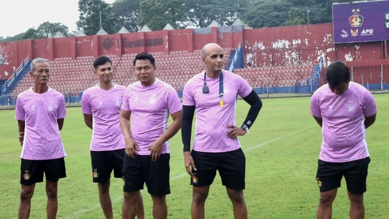 Potret Latihan Perdana Persik Kediri, Tanpa Marcelo Rospide