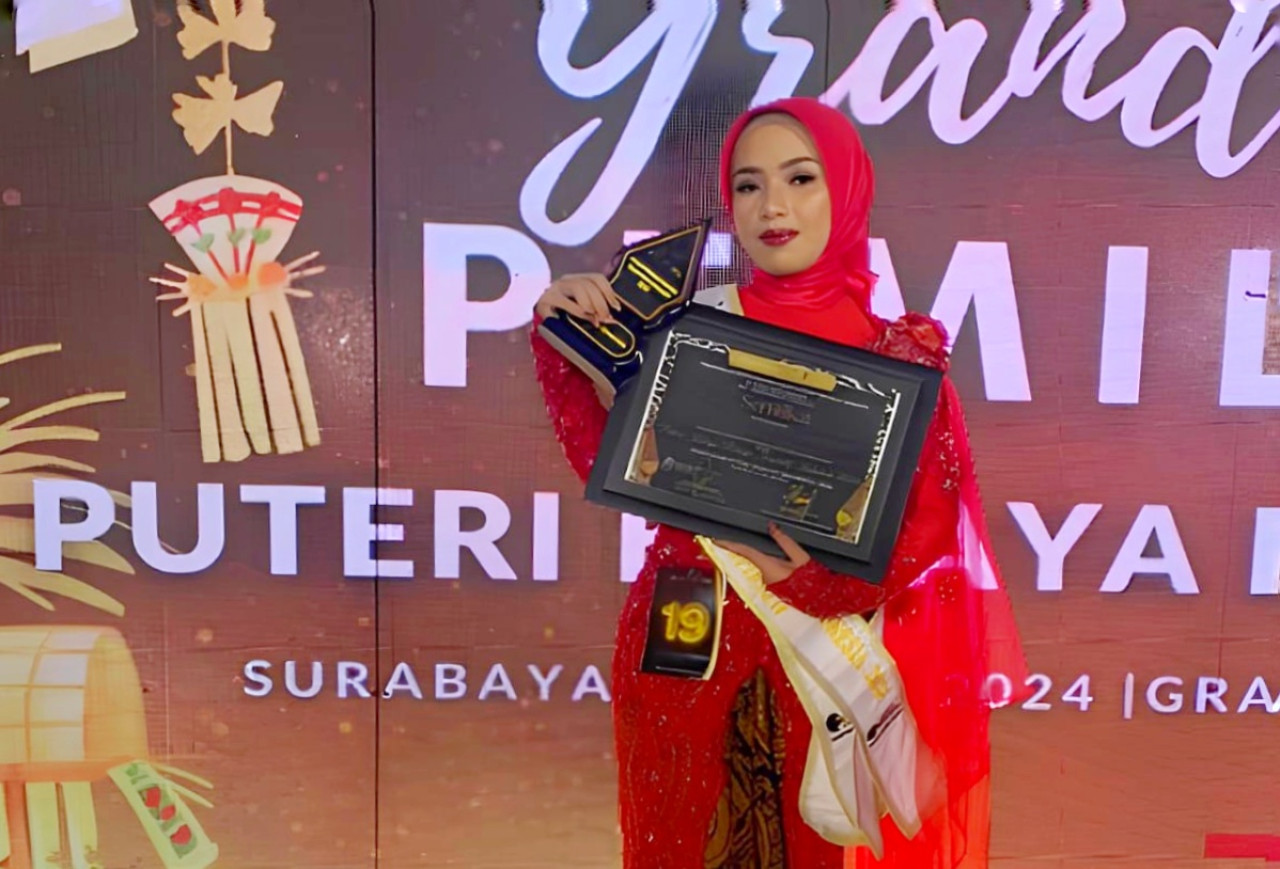 Sabrina, Siswi Pasuruan Sabet Gelar The Best Inspiratif Puteri Kebaya Indonesia