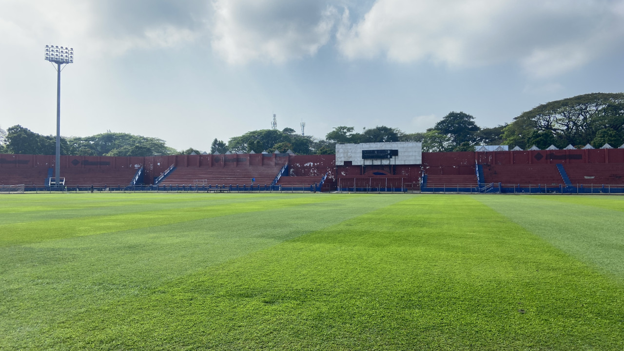 Stadion Brawijaya Kediri. (Foto: Yanuar Dedy/jatimnow.com)