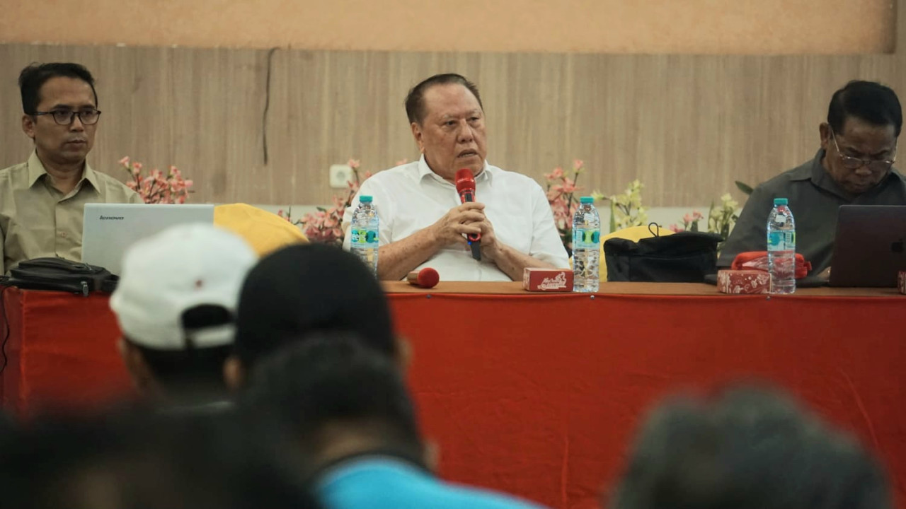 Komisaris Utama PT Granting Jaya Soetiadji Yudo (tengah) (Foto: Ni'am Kurniawan/jatimnow.com)