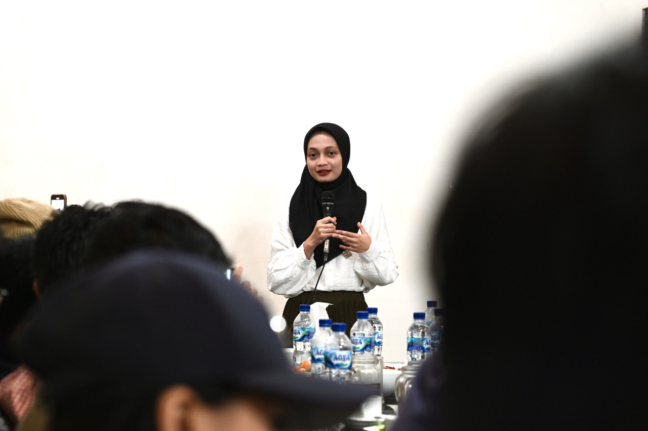 Potret Vinanda Prameswati. (Foto: Yanuar Dedy/jatimnow.com)