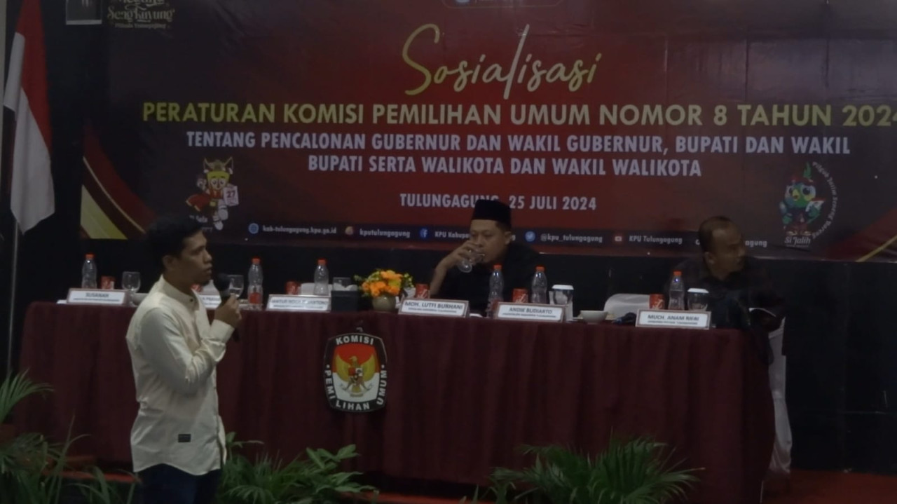 KPU Tulungagung Sosialisasi Batas Usia Minimal Cabup dan Cawabup, Sudah Tahu?