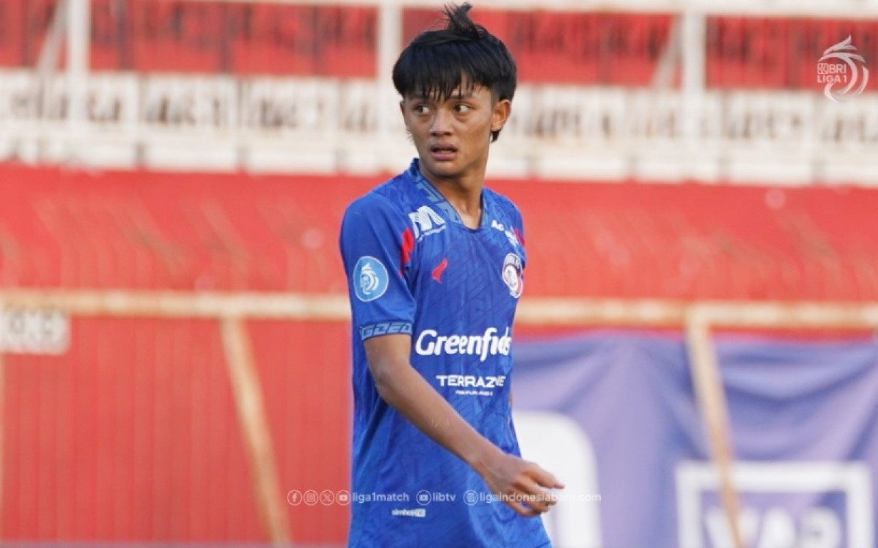 Pemain Arema FC Achmad Maulana. (Foto: PT LIB)