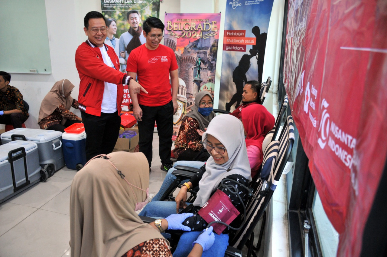 Generali Gelar Donasi Darah Serentak di 16 Titik se-Indonesia