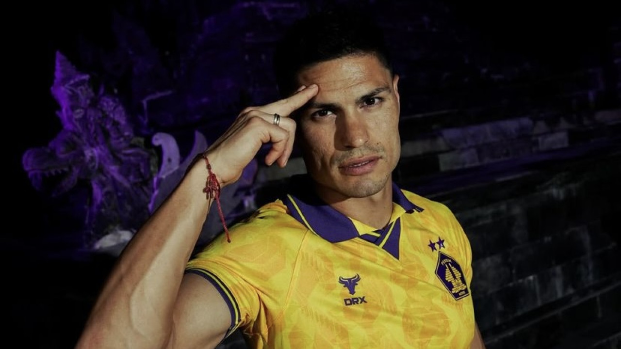 Potret Fergonzi berseragam Persik Kediri. (Foto: Persik Kediri/jatimnow.com)