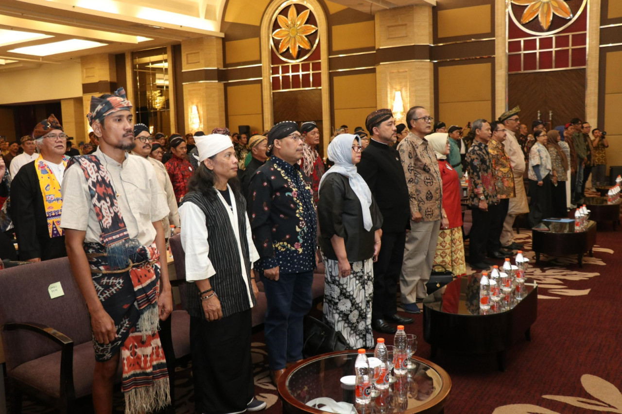 Sarasehan Nasional Kepercayaan Tuhan YME di Surabaya (foto: Kemendikbud-Ristek for jatimnow.com)