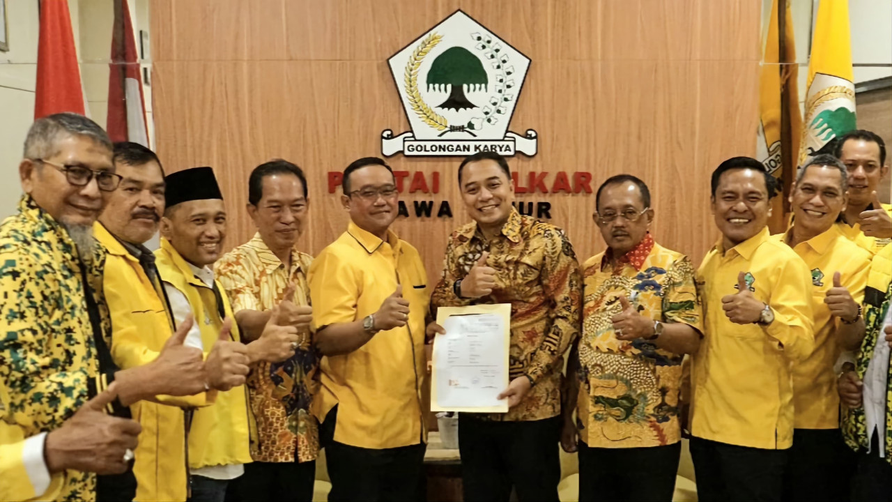 Golkar Rekom Eri Cahyadi - Armuji di Pilwali Surabaya 2024: Nitip Amal Jariyah