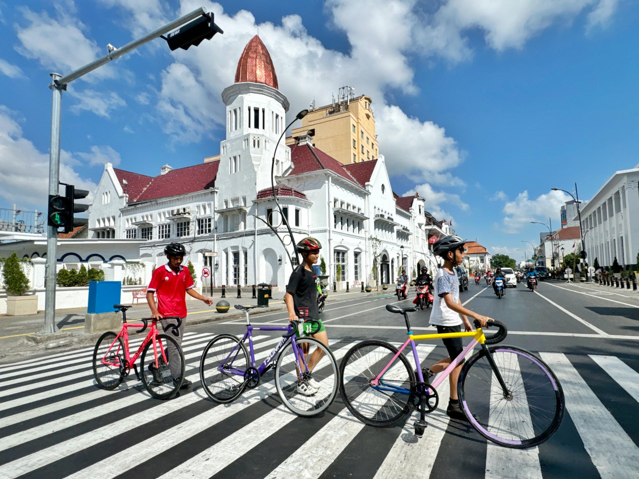Kawasan Kota Lama Surabaya, salah satu aset yang dijadikan sebagai destinasi wisata heritage (Foto: dok.jatimnow.com)