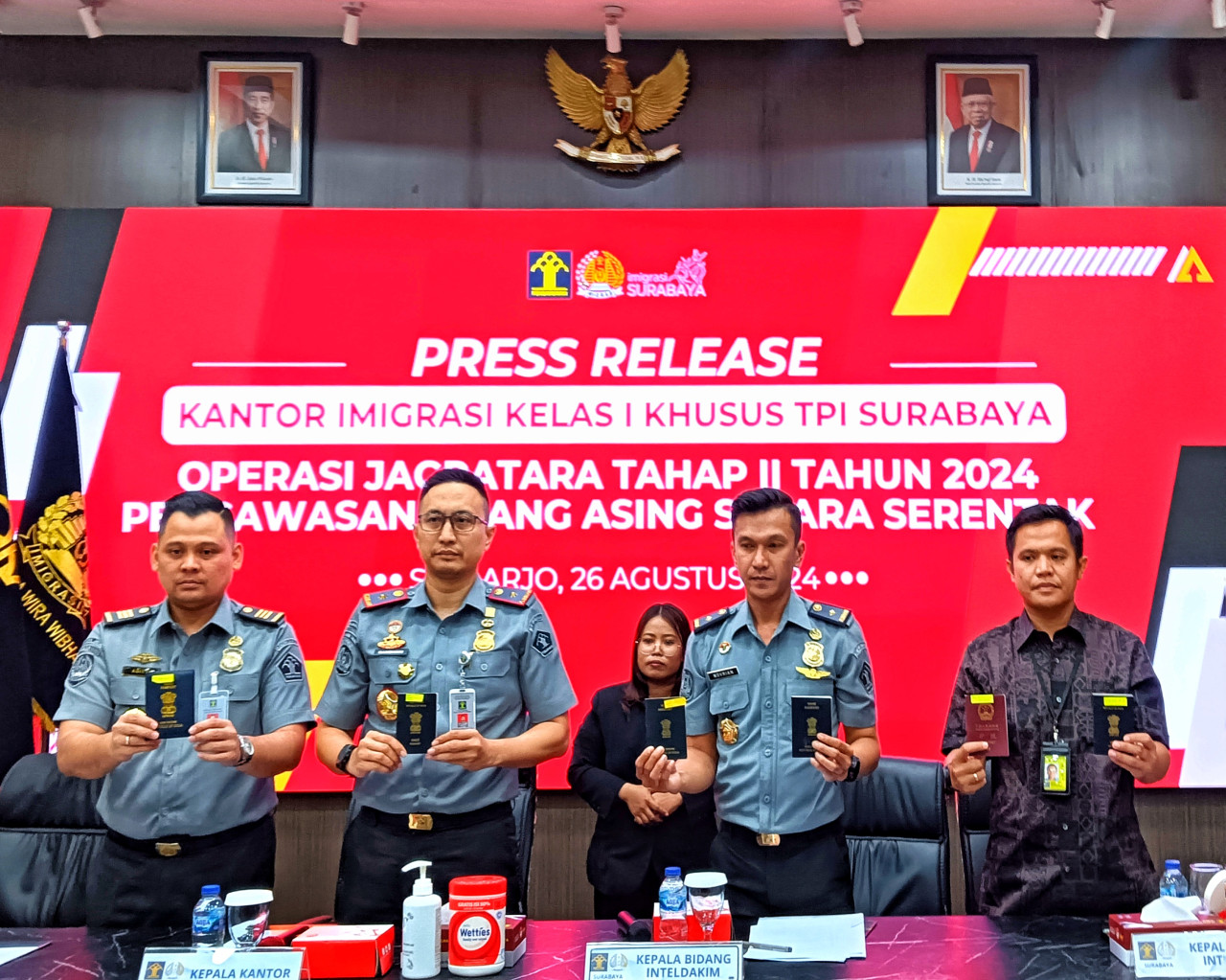 Kepala Kantor Imigrasi Kelas I Khusus Surabaya, Ramdhani. (Foto: Ahaddiini HM/jatimnow.com)