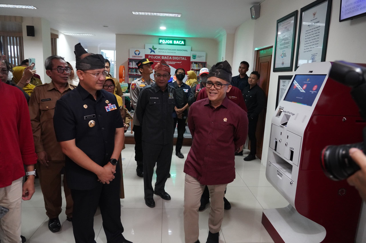 Kunjungan MenPanRB ke MPP Among Warga, 18 Juli 2023.  (Foto : Prokopim Pemkot Batu for jatimnow.com)
