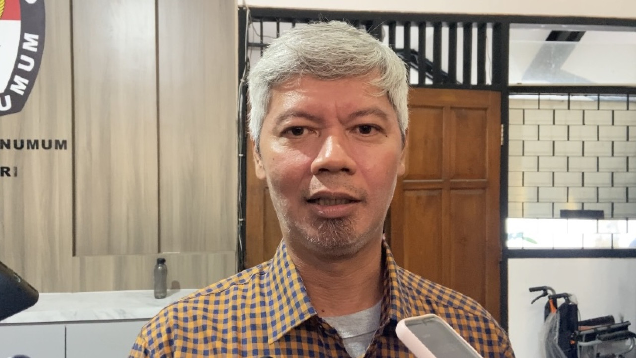 Ketua KPU Kota Kediri Reza Christian. (Foto: Yanuar Dedy/jatimnow.com)