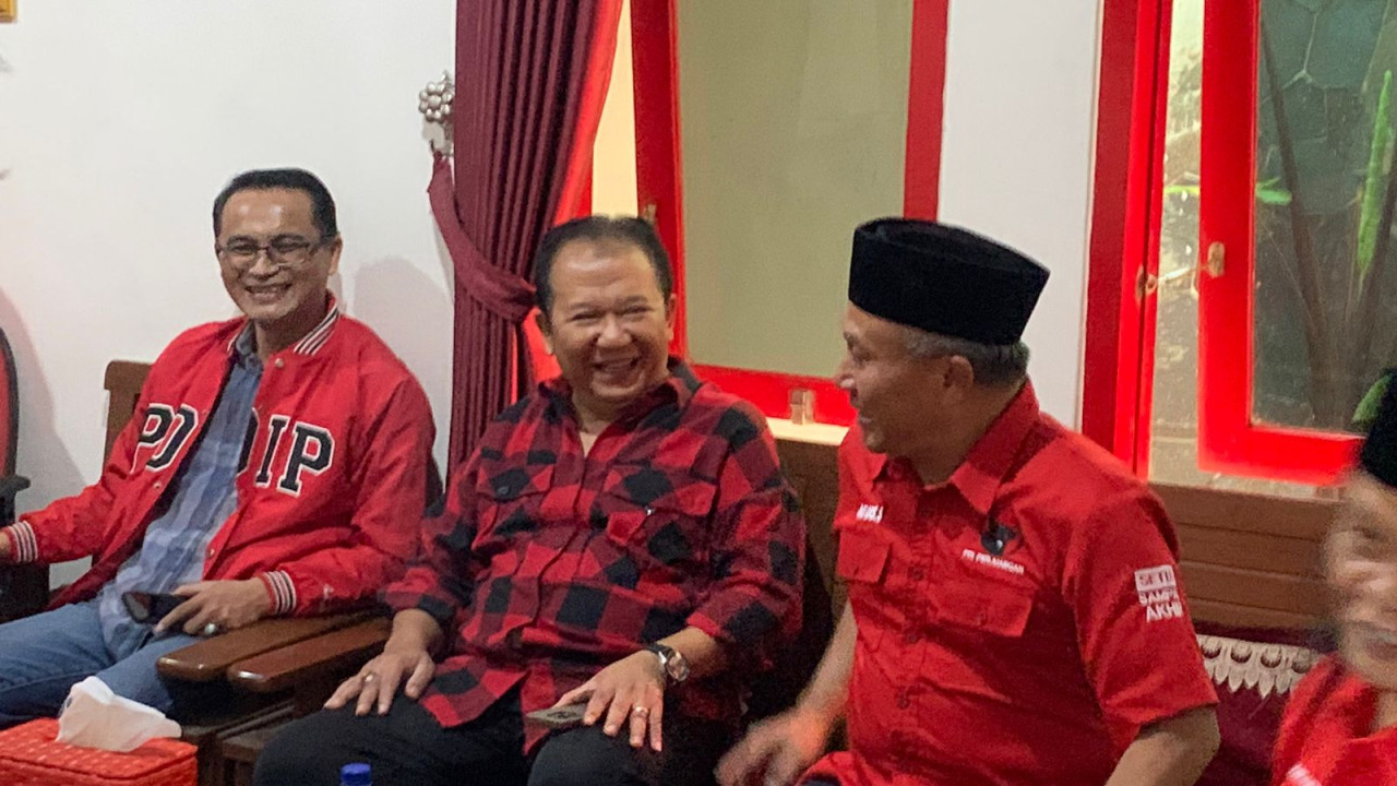 Konsolidasi Bacabup Petahana Hendy Siswanto (Foto: Aji for jatimnow.com)