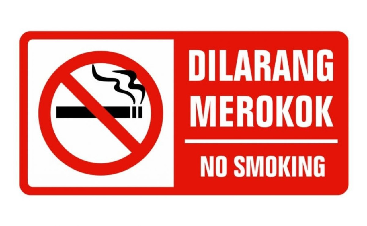 Poster larangan merokok (dok.jatimnow.com)