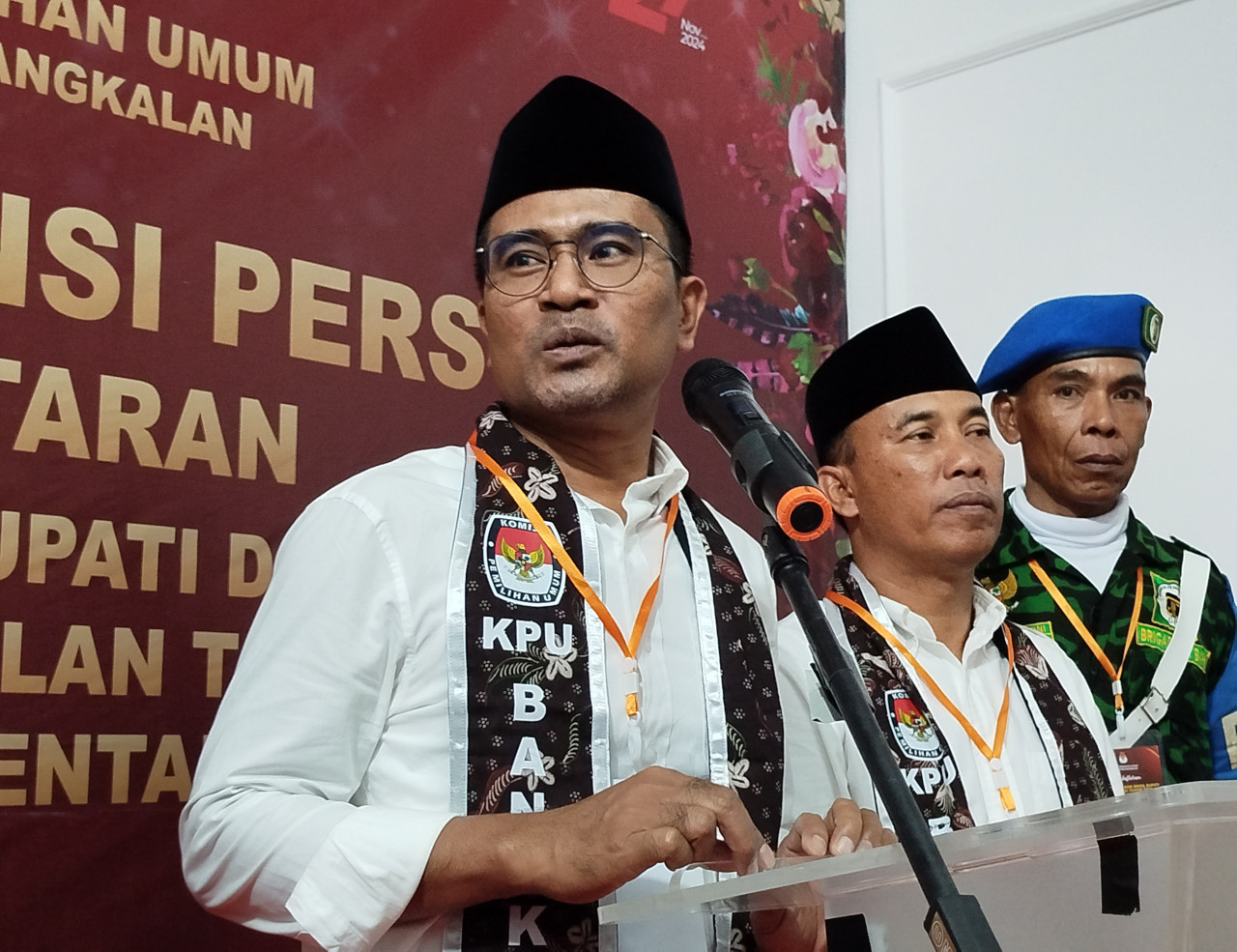 Pasangan Mathur Husyairi - Jayus Salam. (Foto: Fathor Rahman/jatimnow.com)