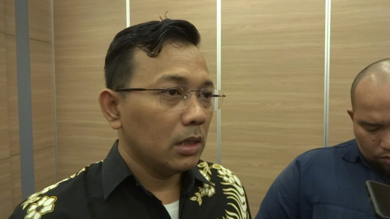 Ketua Bawaslu Tulungagung, Pungki Dwi Puspito, peta kerawanan IKP di Tulungagung. (Foto: Bramanta Pamungkas/jatimnow.com)