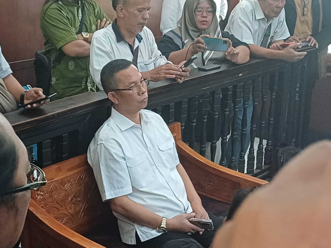 Mantan Ketua DPD NasDem Surabaya Robert Simangunsong (dok. Kurniawan for jatimnow.com) 