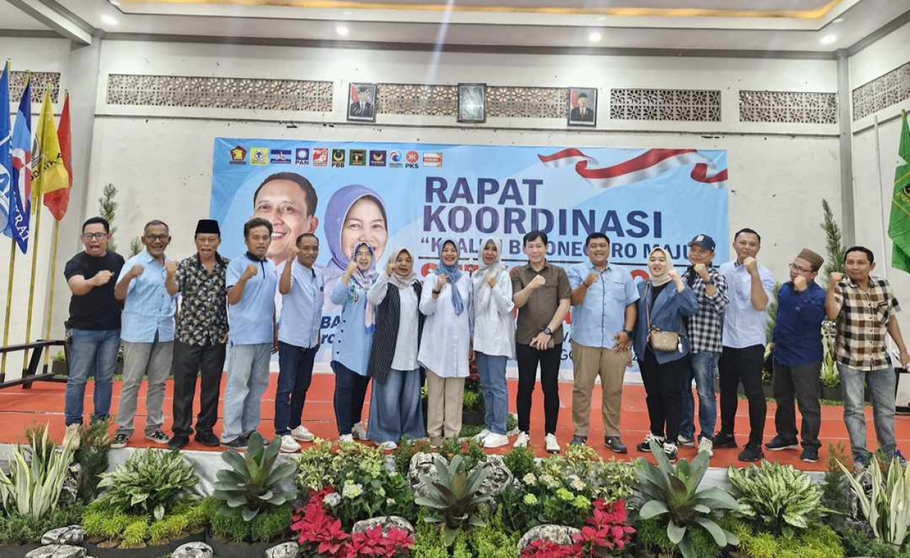 11 Partai Pengusung Antarkan Paslon Setyo Wahono-Nurul Azizah Daftar ke KPU Esok