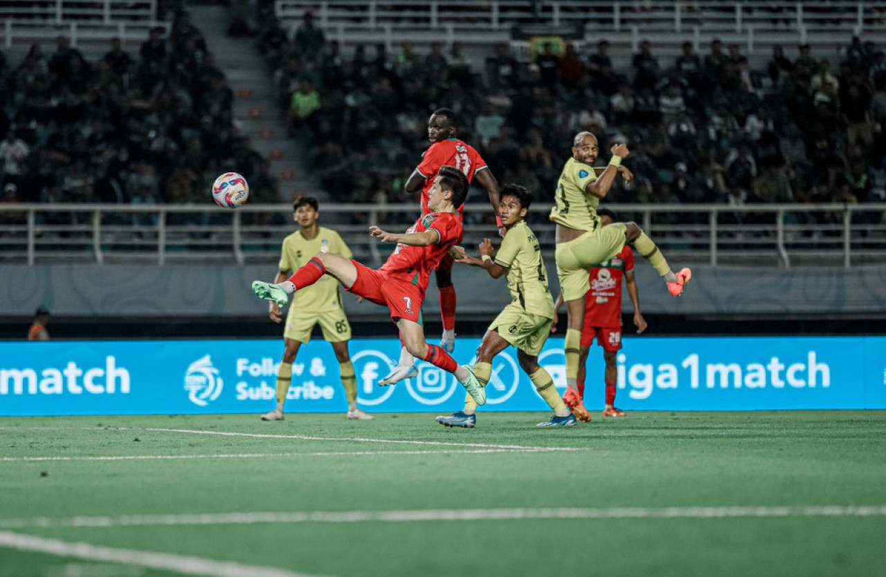 Persebaya saat melawan Barito Putera beberapa waktu lalu. (Foto: Persebaya.id)