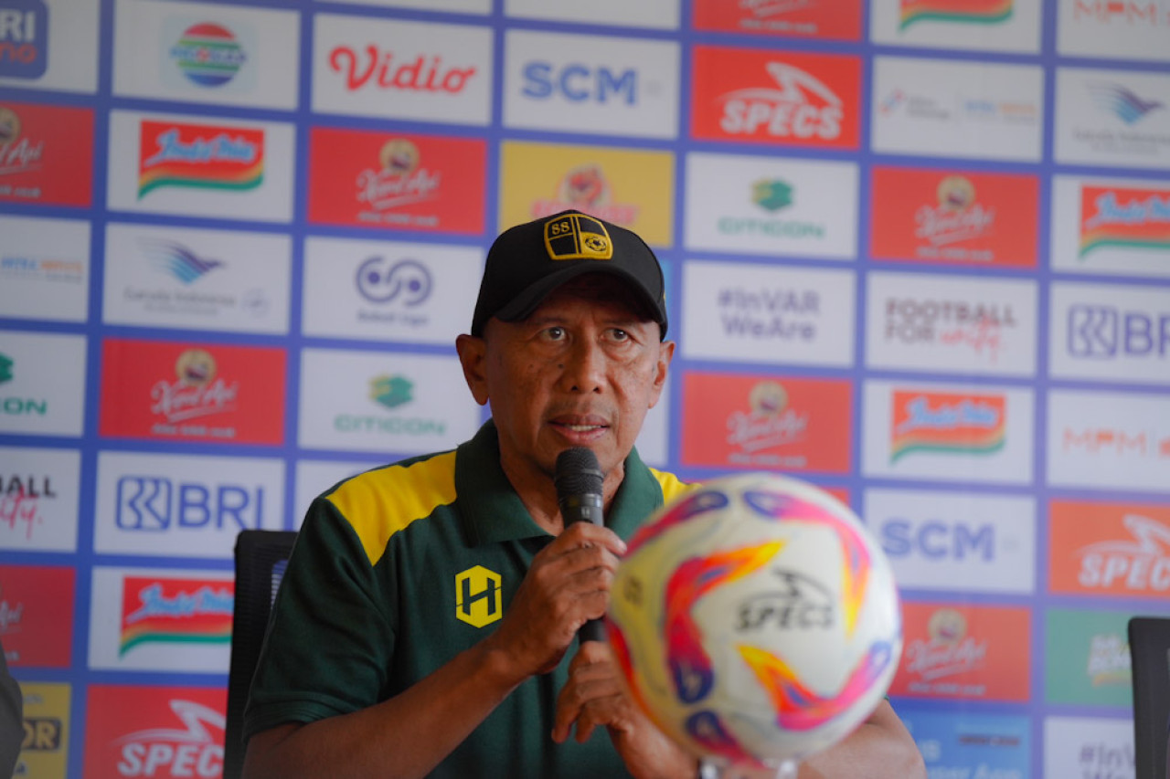 Pelatih Barito Putera Rahmad Darmawan. (Foto: PT LIB)