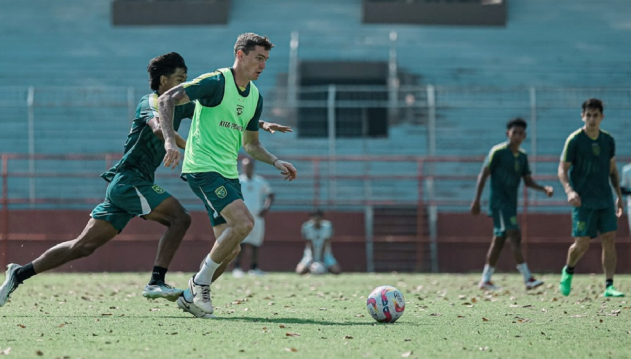 Slavko Damjanovic saat latihan. (Foto: PT LIB)