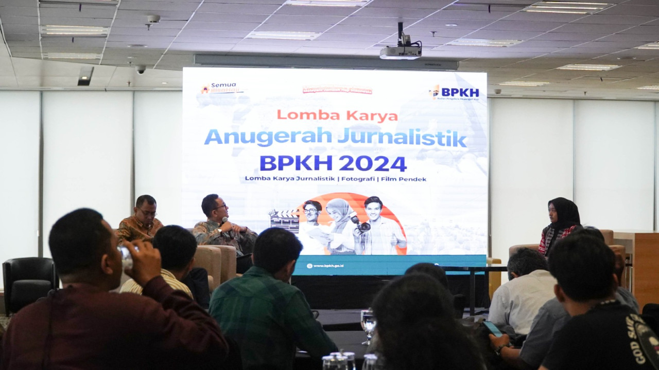 BPKH menggelar Anugerah Jurnalistik BPKH 2024 untuk jurnalis, fotografer, dan sineas di seluruh Indonesia. (Foto: Humas BPKH)