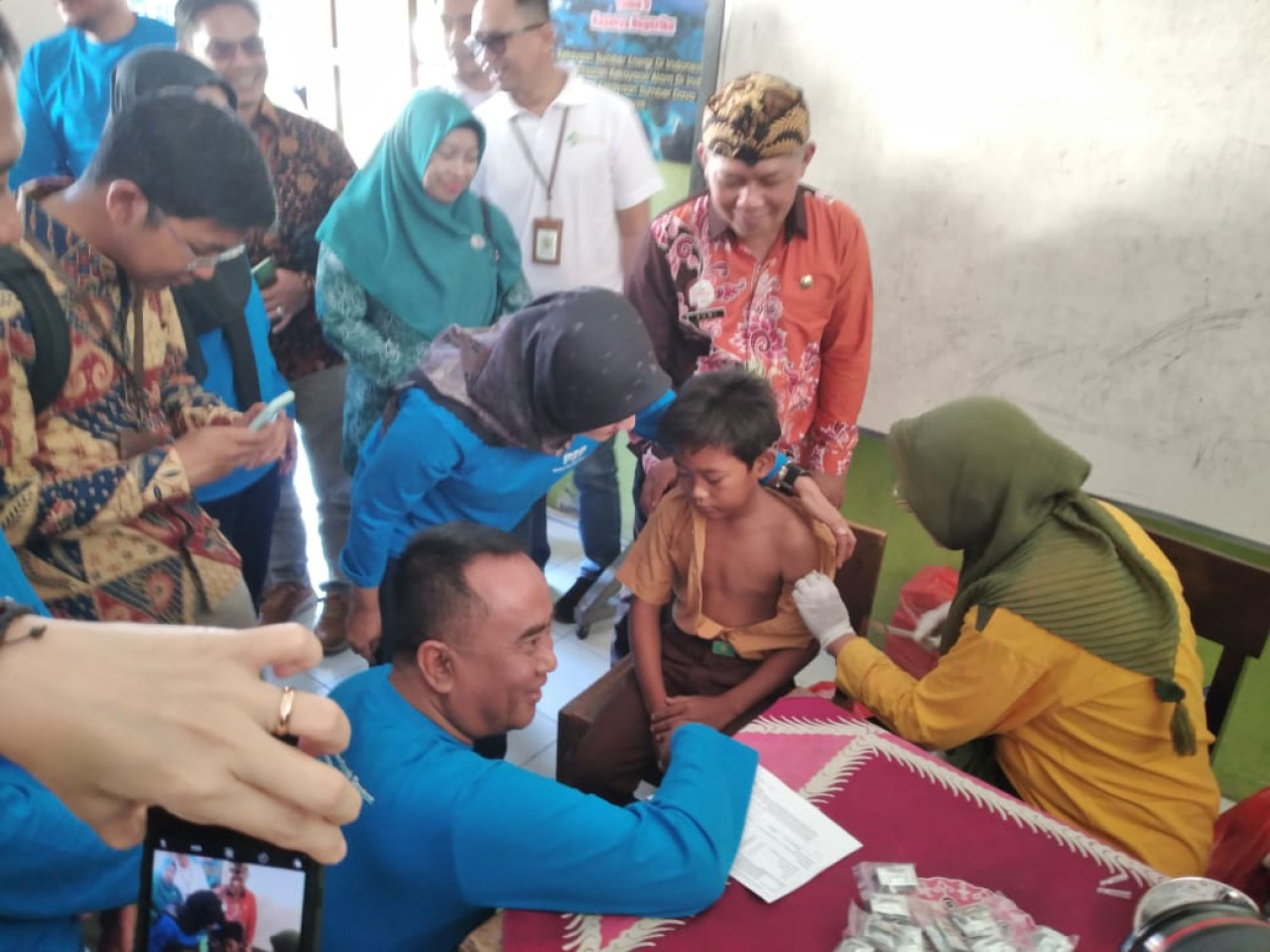 Launching Vaksinasi DBD di Kabupaten Probolinggo (Haryo Agus/jatimnow.com)