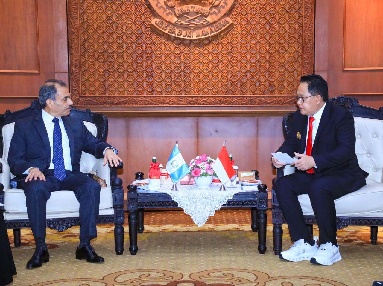 Guatamala Jajaki Kerja Sama Sektor Ekonomi dan Budaya dengan Jatim