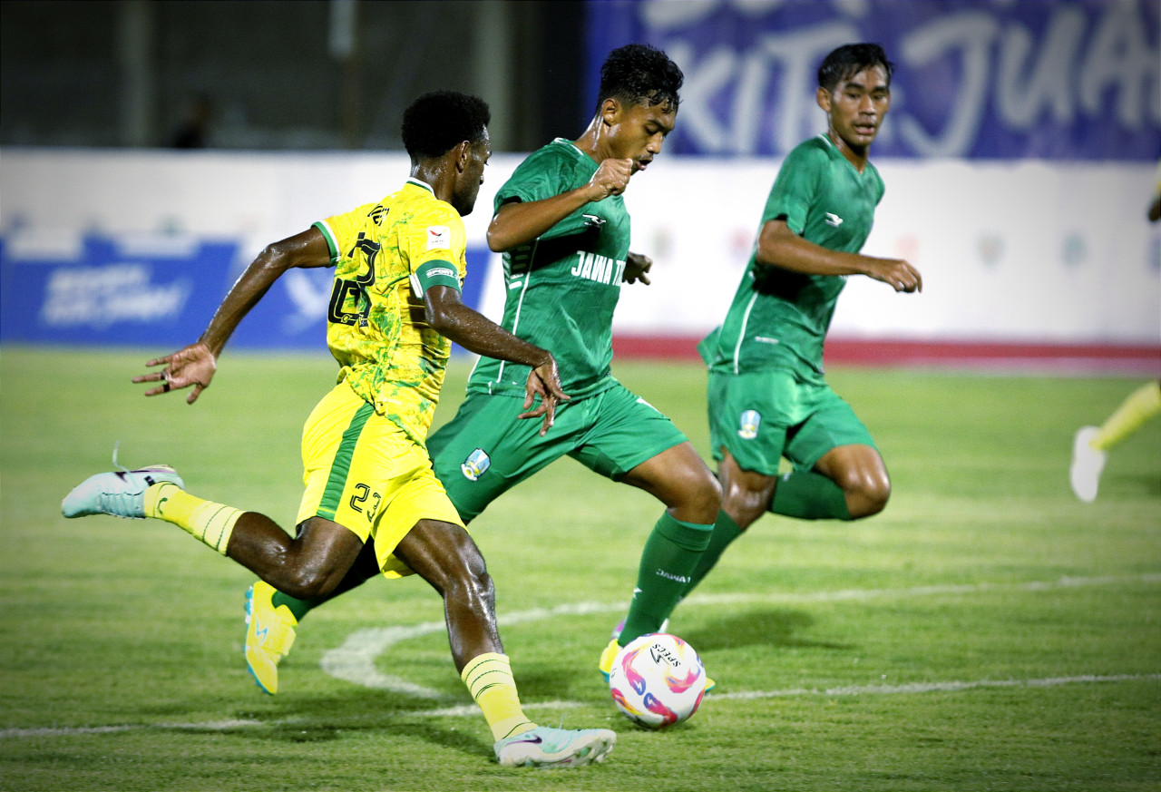 Tim Sepak Bola Jatim Kalahkan Papua Pegunungan di PON XXI Aceh-Sumut