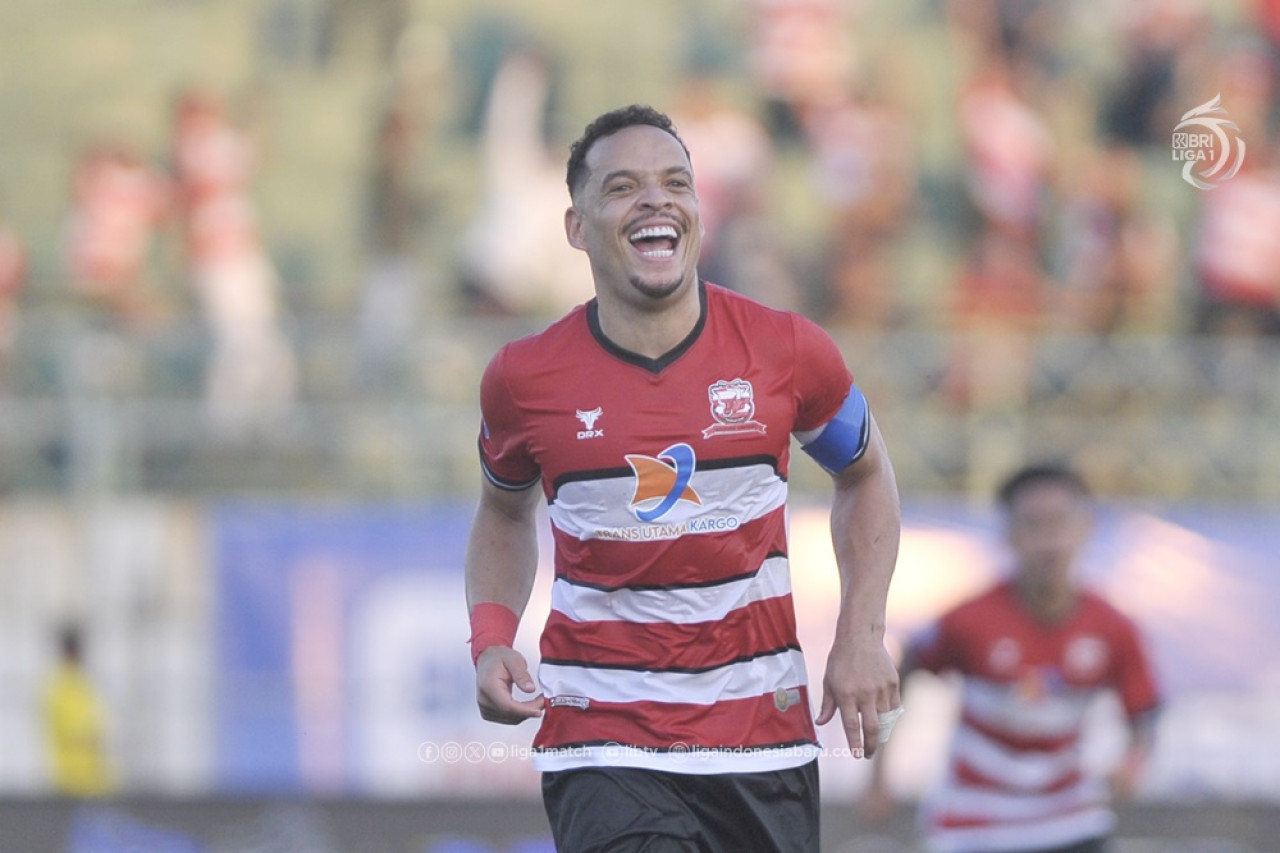 Potrer Lulinha, kapten Madura United. (Foto: LIB/jatimnow.com)