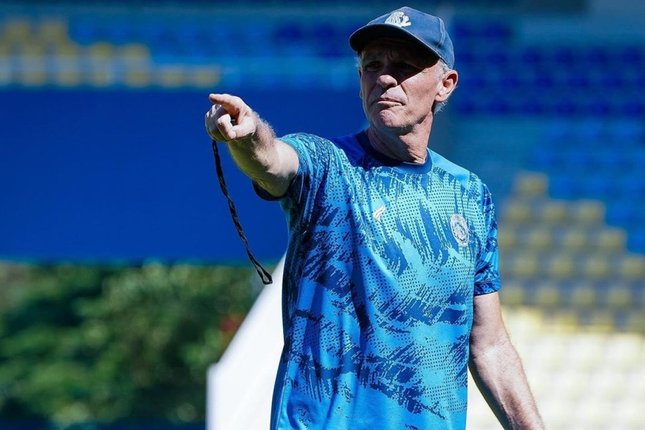 Pelatih Arema FC, Joel Cornelli. (Foto: PT LIB)