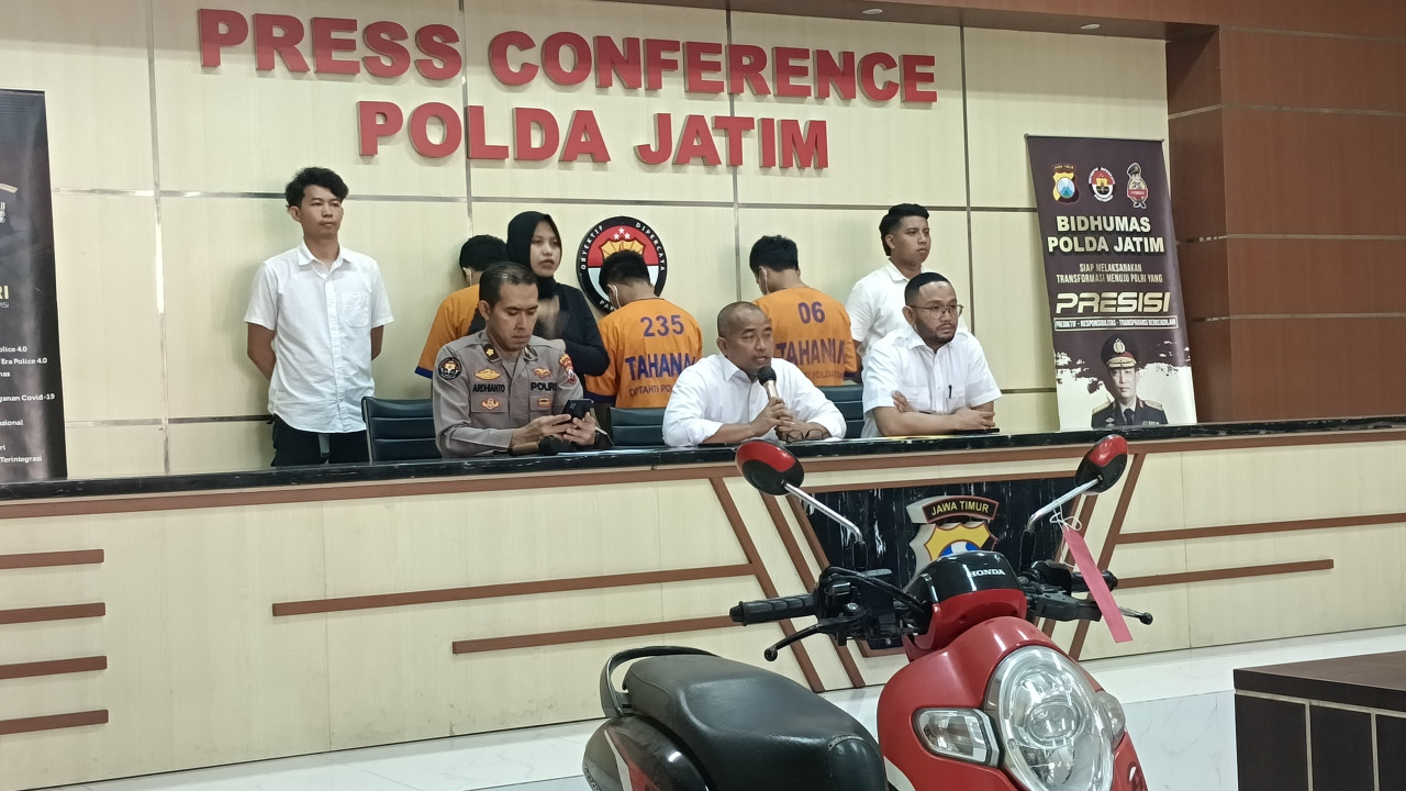 Komplotan Bandit Pencuri Mobil Pikap Lintas Kota di Jawa Timur Diringkus