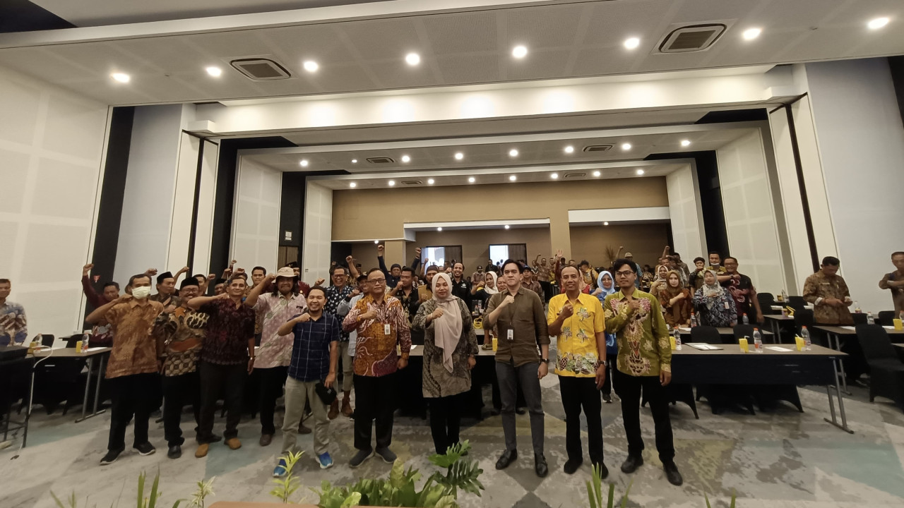 Bawaslu Jember sosialisasi dan deklarasi netralitas kepala desa. (Foto: Syakur/jatimnow.com)