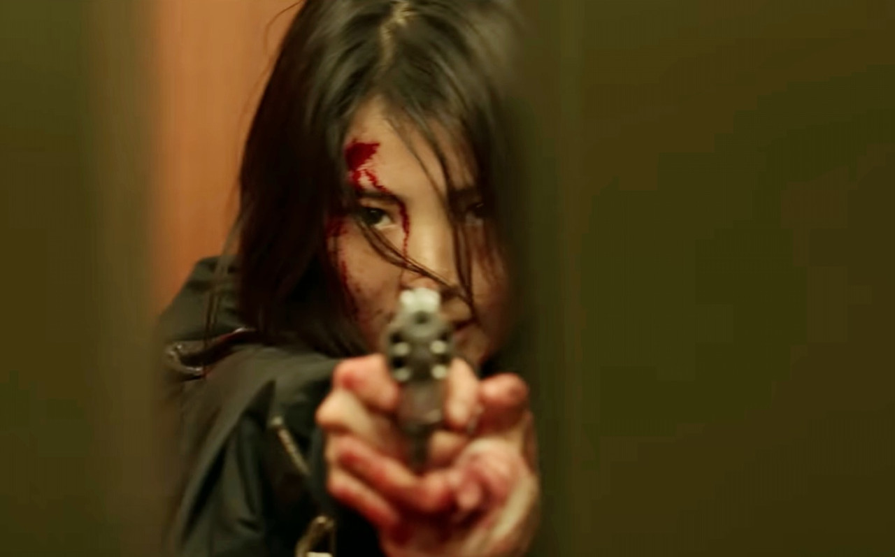 Pertarungan Ji Woo dengan ganster pembunuh Sang Ayah (Tangkapan Layar Netflix)