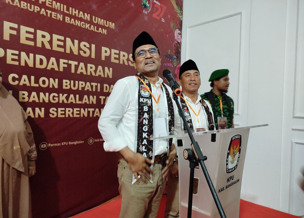 Pasangan Mathur - Jayus. (Foto: dok. Fathor Rahman/jatimnow.com)