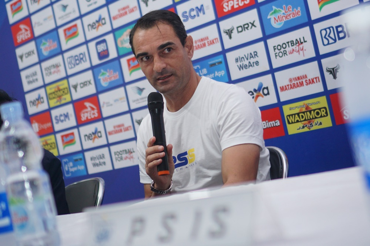 Pelatih PSIS, Gilbert Agius. (Foto: PT LIB)