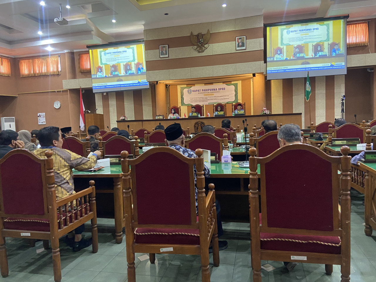 Pembentukan 7 fraksi DPRD Ponorogo, beserta susunan pengurusnya. (Foto: Ahmad Fauzani/jatimnow.com)