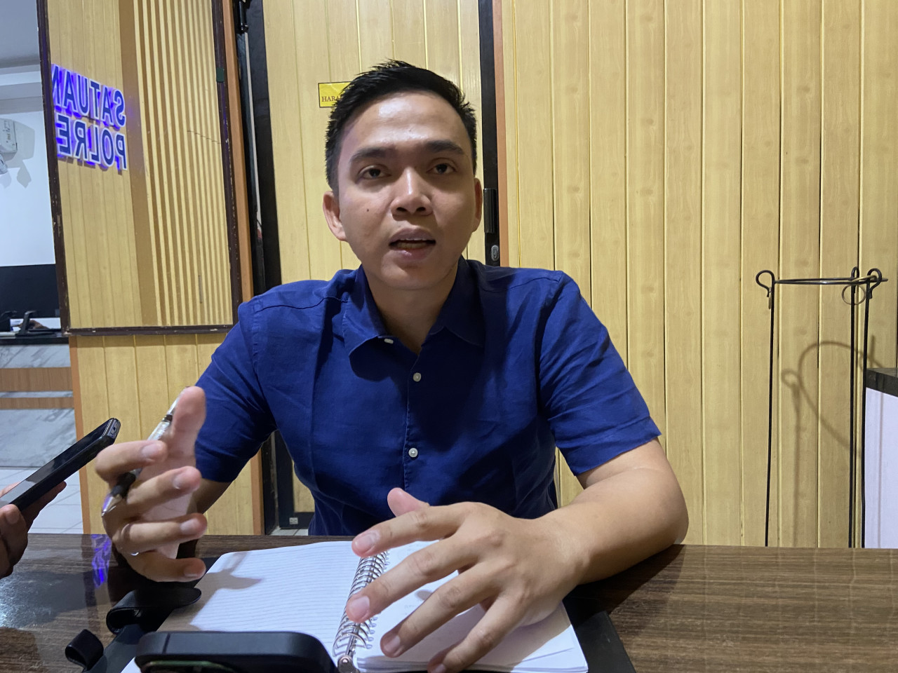 Kanit Regident Satlantas Polres Ponorogo, Iptu M. Arief Sulaiman (Foto: Ahmad Fauzani/jatimnow.com)