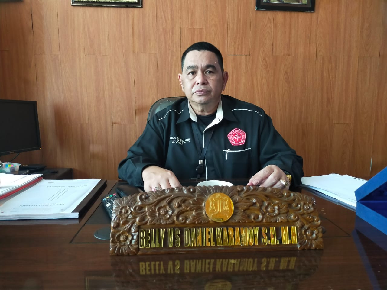 Belly Daniel Karamoy (Foto: Budi for jatimnow.com)